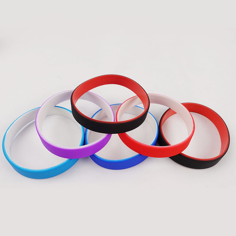 custom silicone rubber wristbands